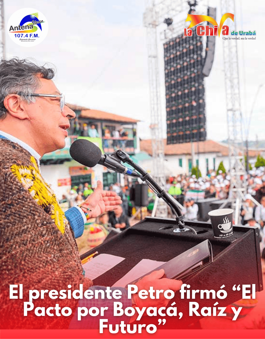 El Presidente firmó “El Pacto por Boyacá, raíz y futuro”
