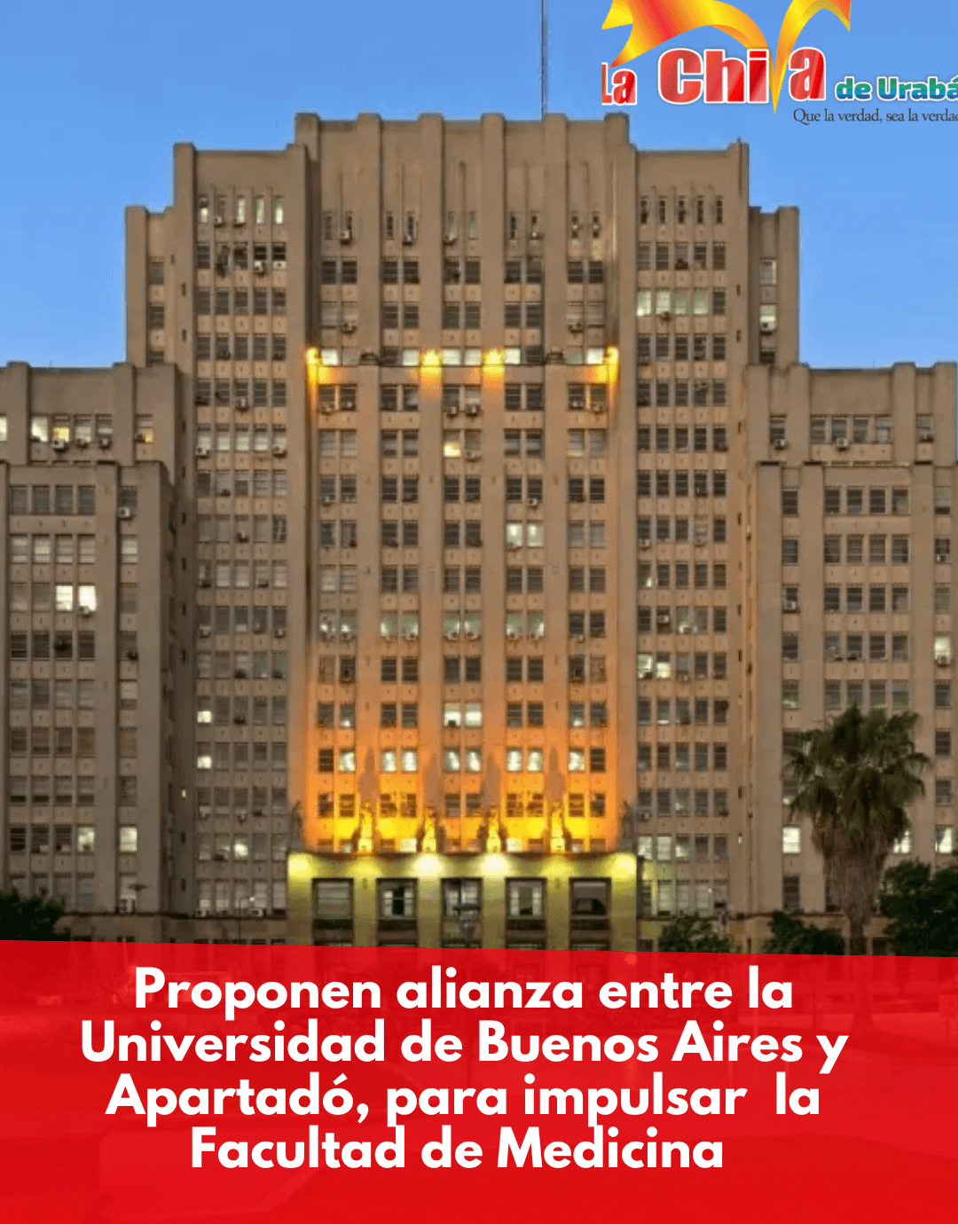 Proponen alianza con la U de Buenos Aires para impulsar Facultad de Medicina en Apartadó