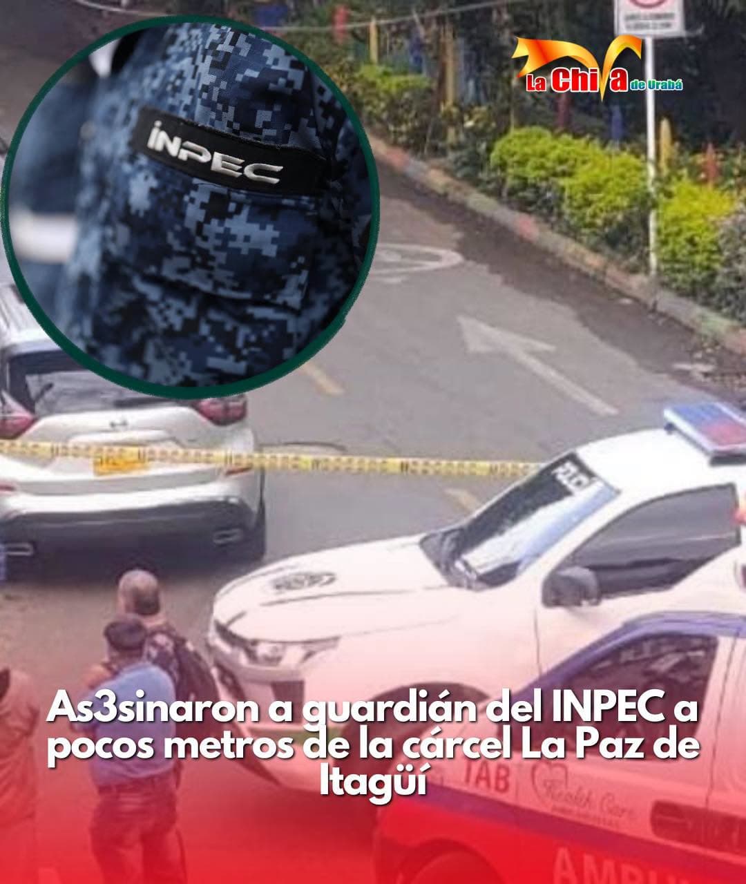 Capturaron a dos presuntos asesinos de guardián del INPEC  de Itagüí