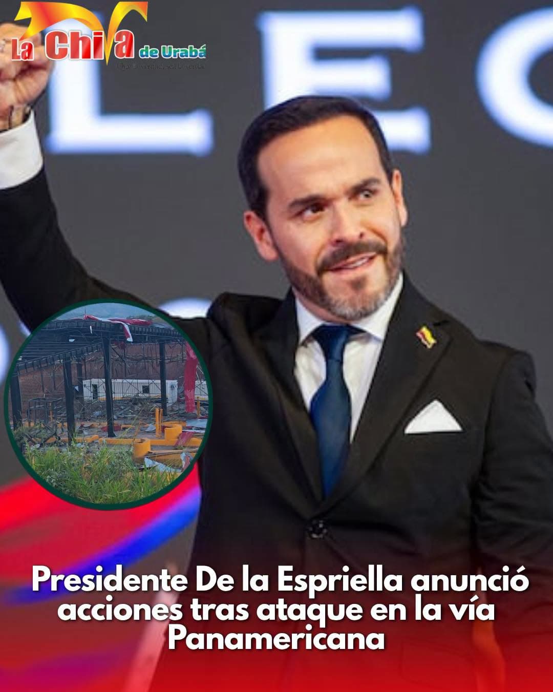 De la Espriella condenó ataques contra el peaje de Mondomo y subestación de Policía en Cesar