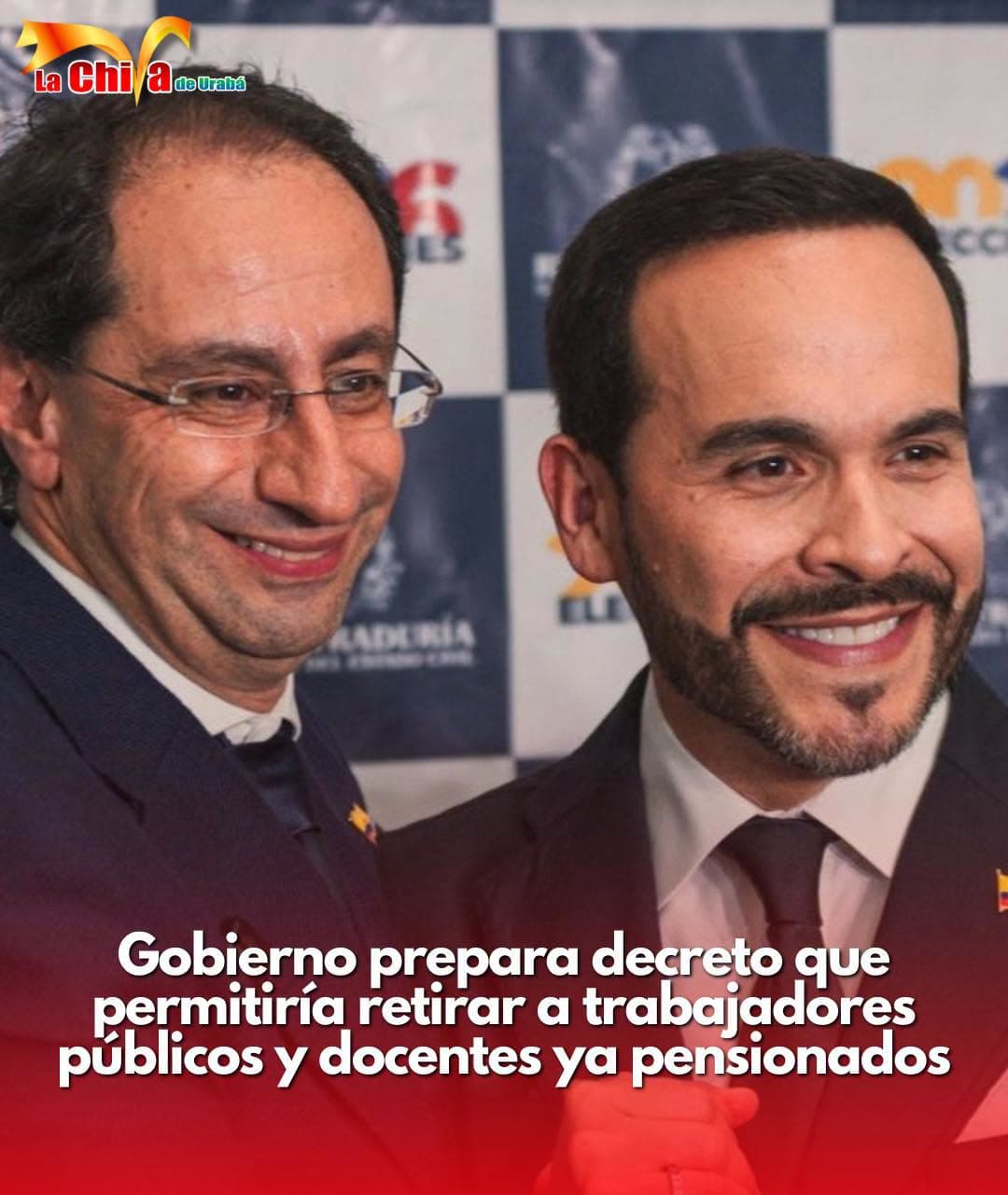 Gobierno prepara decreto para retirar a servidores públicos y docentes ya pensionados